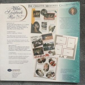 Creative Memories White Scrapbook Refill Pages ORIGINAL SIZE